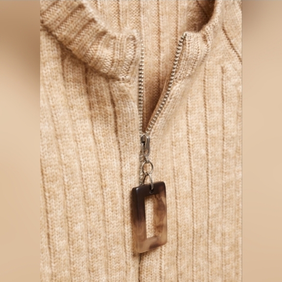 Mango Zip Cardigan - Picture 2 of 5